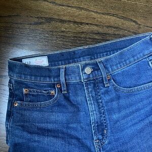 GAP Women’s Dark Blue Vintage Slim High Rise Jeans